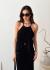 Жіноча в'язана майка Loren чорна