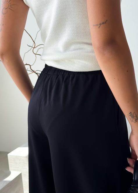 Жіночі брюки Палацо чорні