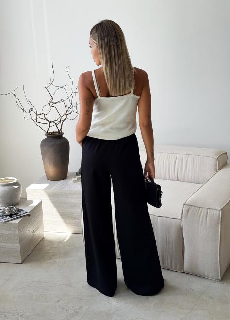 Жіночі брюки Палацо чорні