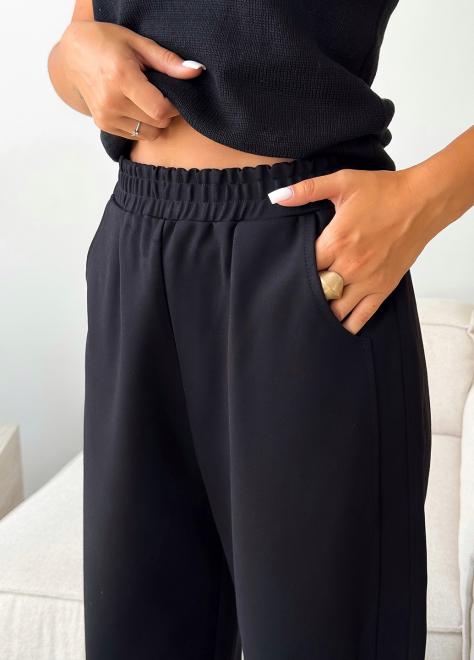 Жіночі брюки слоучі Алекс чорні