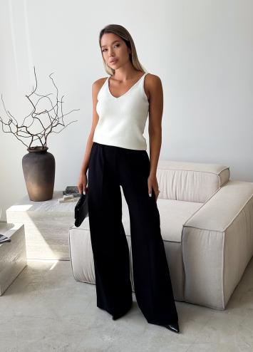 Жіночі брюки Палацо чорні