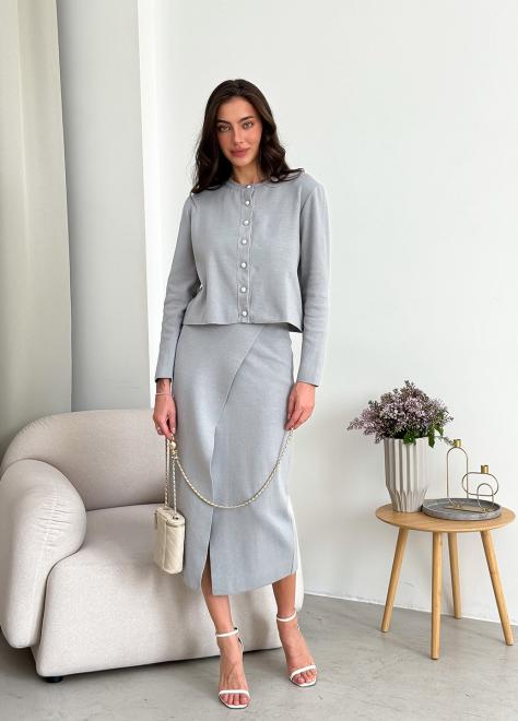 Кардиган женский Серый Kayla