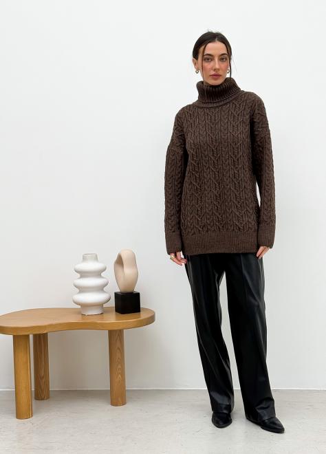 Светр Олівія коричневий