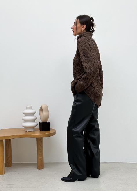 Светр Олівія коричневий