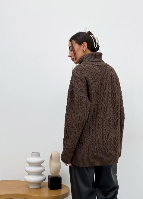Светр Олівія коричневий