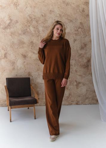Костюм жіночий брючний Katrin корица Костюм жіночий брючний Katrin корица