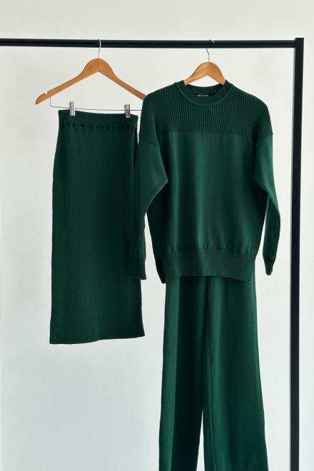 В'язана спiдниця Katrin смарагд