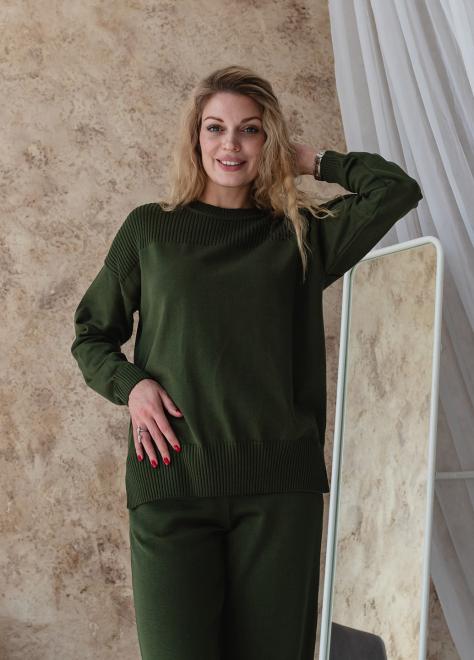 Джемпер Katrin оливковый