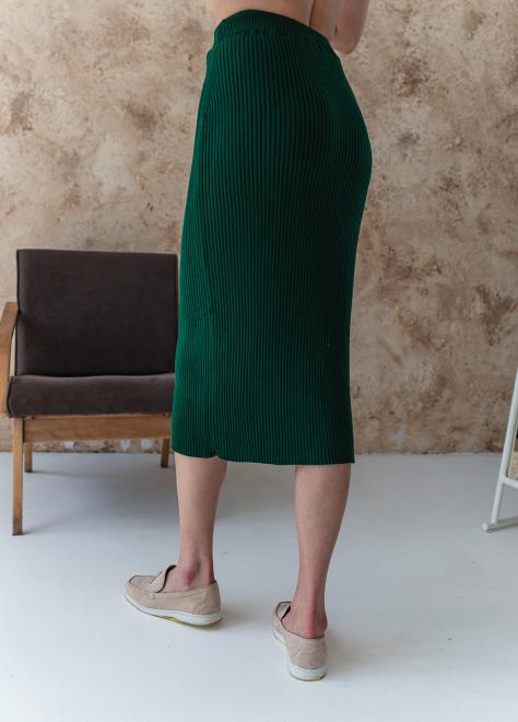 В'язана спiдниця Katrin смарагд