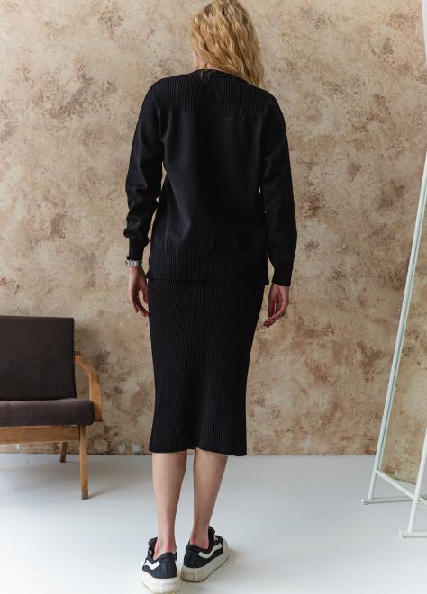 В'язана спiдниця Katrin чорна NEW