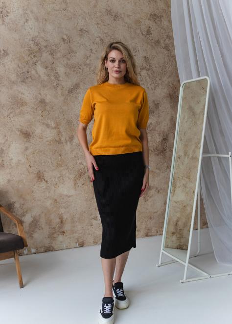 В'язана спiдниця Katrin чорна NEW