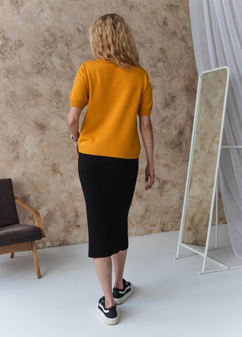 В'язана спiдниця Katrin чорна NEW