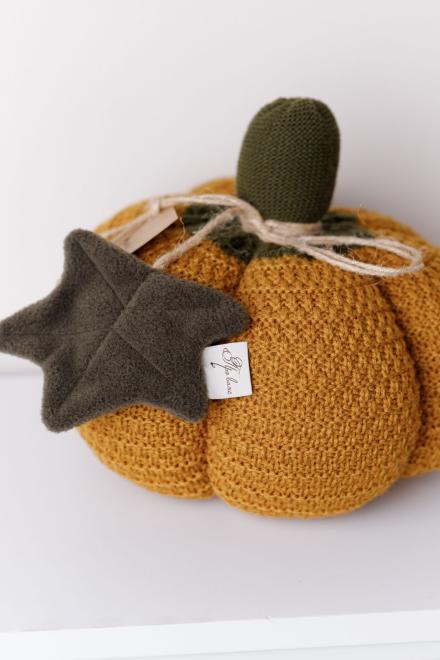 Декоративний виріб Pumpkin охра