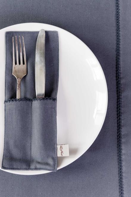 Чохол для столових приборів Boho сірий