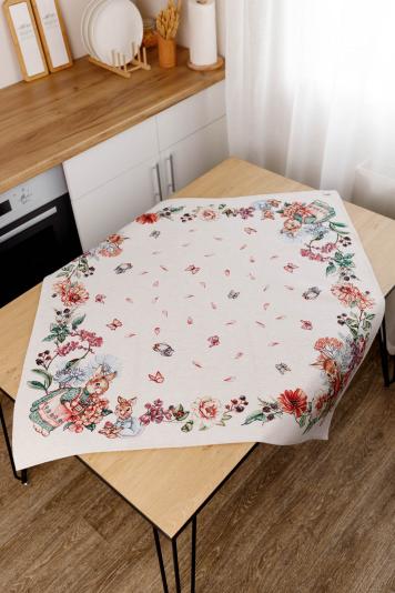 Гобеленова скатертина наперон Затишок