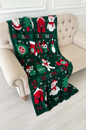 Плед Merry Chistmas Плед Merry Chistmas