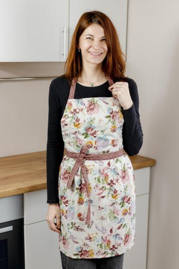 Кухонний фартух Троянда кольорова