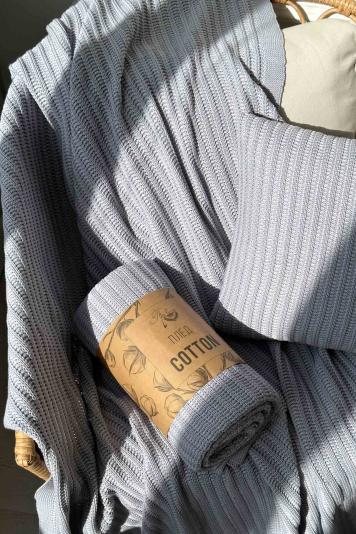 В'язана наволочка COTTON сіра В'язана наволочка COTTON сіра