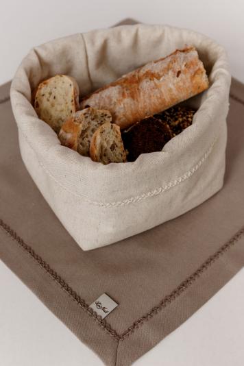 Корзина для хліба Boho молочна