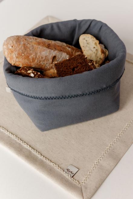 Корзина для хліба Boho сіра