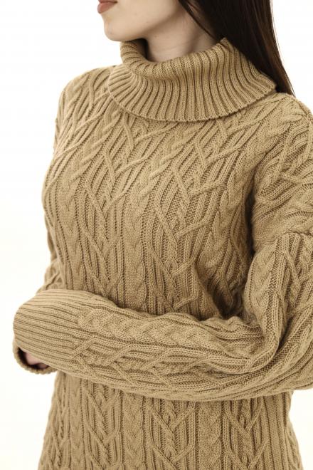 Штани з візерунком карамель