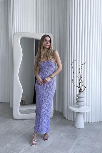 Пляжна сукня Мереживо лаванда Пляжна сукня Мереживо лаванда