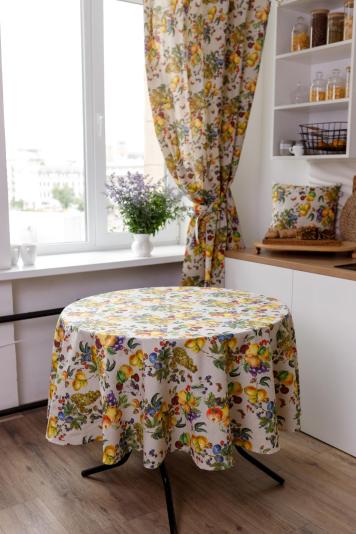Скатертина на круглий стіл Верона