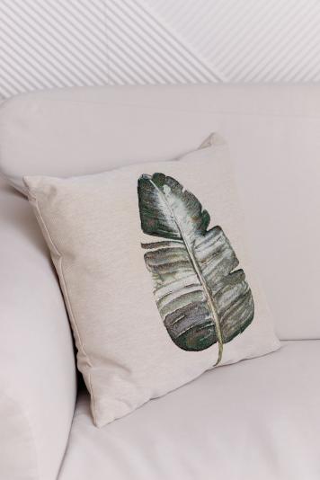 Гобеленова декоративна наволочка Тропіки