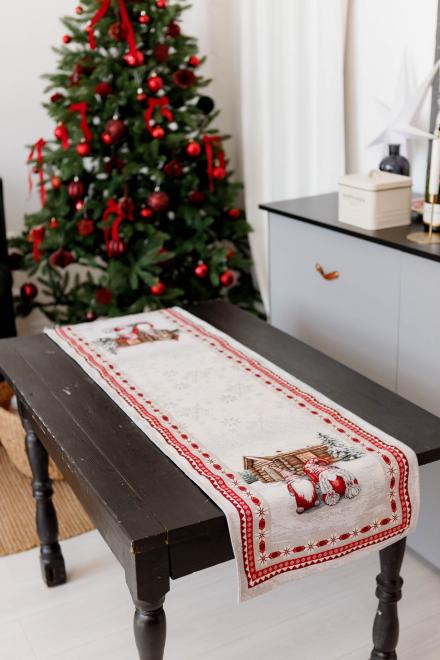 Гобеленова дорiжка новорiчна Snowfall