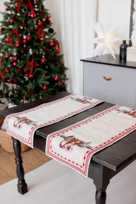 Гобеленова дорiжка новорiчна Snowfall