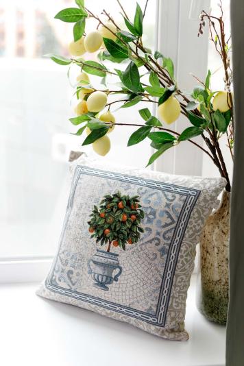 Гобеленова декоративна подушка Афіни