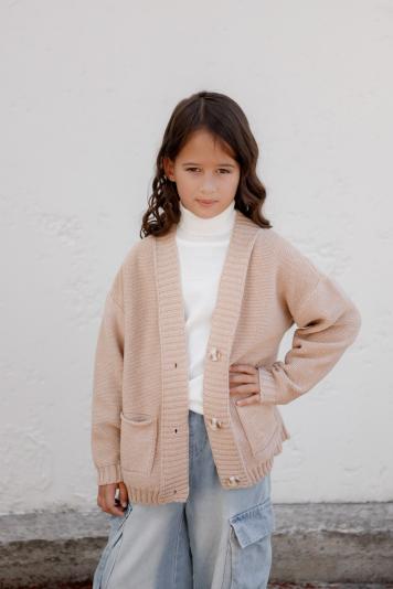 Кардиган дитячий Casual Бежевий
