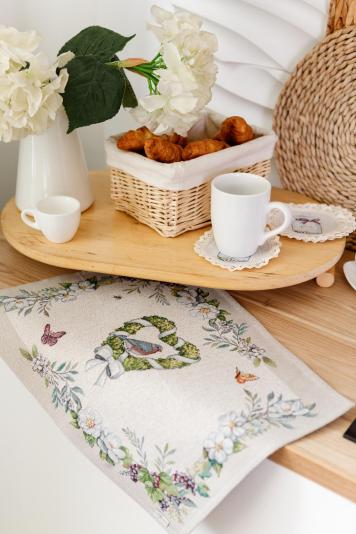 Гобеленова серветка прямокутна GARDEN
