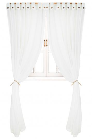 Гардіна Milk з декоративними гудзиками (1 од.) Гардіна Milk з декоративними гудзиками (1 од.)