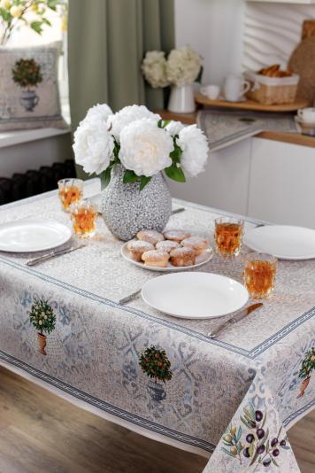 Скатертина гобеленова на стіл Афіни