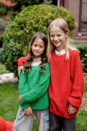 Джемпер дитячий Mari  трав`яний