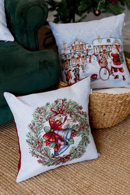 Новорічна декоративна подушка Carousel Святкування