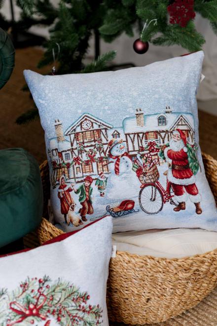 Новорічна декоративна подушка Carousel Святкування