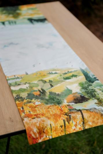 Доріжка на стіл Деревця