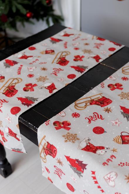 Новорічна доріжка на стіл NOEL