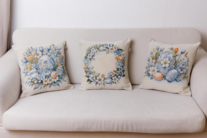 Великодня декоративна наволочка Великдень