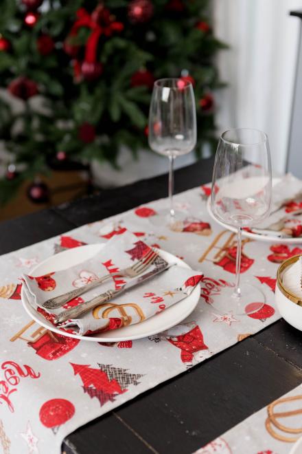 Новорічна доріжка на стіл NOEL