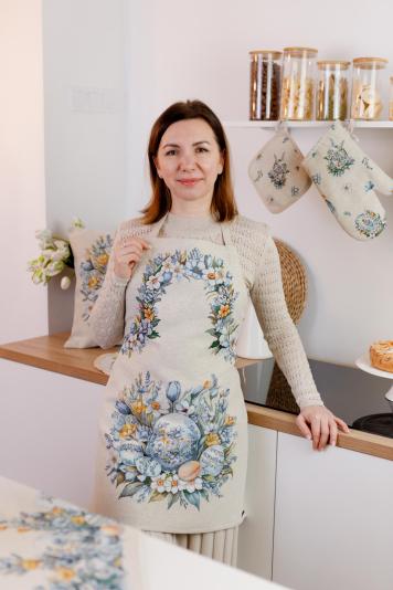 Великодній гобеленовий фартух Рrimavera Великодній гобеленовий фартух Рrimavera