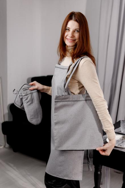 Сумка шопер RINO сіра