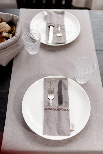 Чохол для столових приборів RINO коричневий