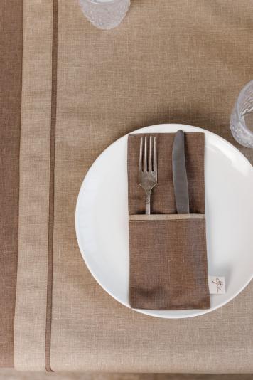 Чохол для приборів Кориця коричневий