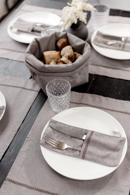 Чохол для столових приборів RINO коричневий