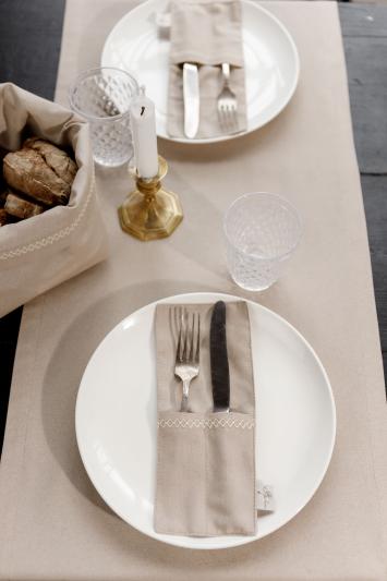 Чохол для столових приборів RINO бежевий