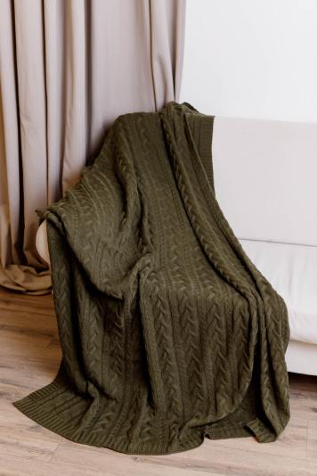 Плед Hit Kosa Олива Плед Hit Kosa Олива