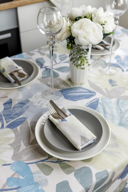 Набір серветок Блакитні Квіти